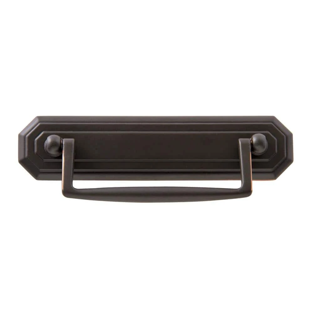 Sumner Street Home Hardware Octagon 4 in. Center-to-Center Oil-Rubbed Bronze Drawer Bail Pull 3 Sumner Street Home Hardware Octagon 4 in. Center-to-Center Oil-Rubbed Bronze Drawer Bail Pull