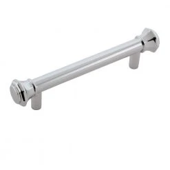 Sumner Street Home Hardware Octagon 3-1/2 in. Chrome Drawer Pull