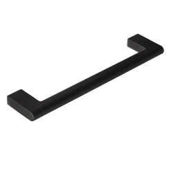 Sumner Street Home Hardware Vail 6 in. Center-to-Center Matte Black Drawer Pull