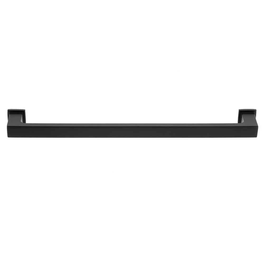 Sumner Street Home Hardware Chelsey 8 in. Matte Black Drawer Pull 4 Sumner Street Home Hardware Chelsey 8 in. Matte Black Drawer Pull - Image 2