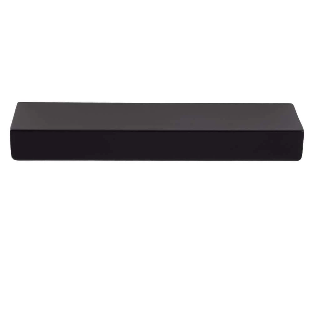 Sumner Street Home Hardware Martin 5 in. Center to Center Matte Black Lip Drawer Pull 6 Sumner Street Home Hardware Martin 5 in. Center to Center Matte Black Lip Drawer Pull - Image 4