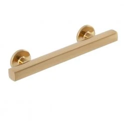 Sumner Street Home Hardware Flynn 3-1/2 in. Satin Brass Drawer Pull (10-Pack)
