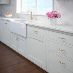 Sumner Street Home Hardware Mason 4-1/4 in. Satin Brass Drawer Pull (10-Pack) 16 Sumner Street Home Hardware Mason 4-1/4 in. Satin Brass Drawer Pull (10-Pack) -Cheap The Cabinet Supply Store sumner street home hardware drawer pulls rl070170vp 44 1000