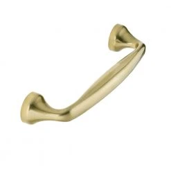 Sumner Street Home Hardware Mason 4-1/4 in. Satin Brass Drawer Pull (10-Pack)