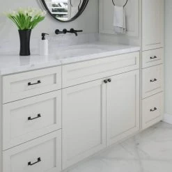 Sumner Street Home Hardware Boise 3-1/2 in. (89 mm) Matte Black Drawer Pull (10-Pack) -Cheap The Cabinet Supply Store sumner street home hardware drawer pulls rl070277vp 76 1000