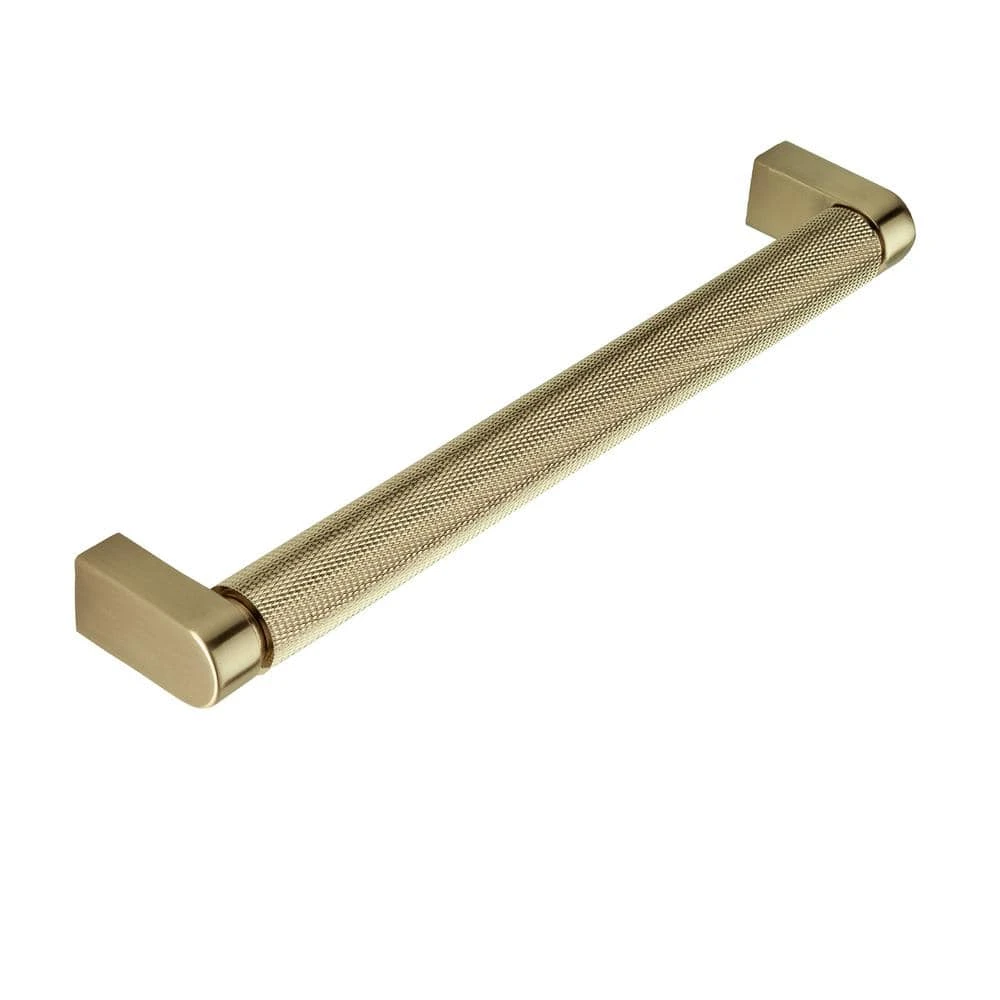 Sumner Street Home Hardware Kent Knurled 7 in. (178 mm) Satin Brass Drawer Pull (10-Pack) 3 Sumner Street Home Hardware Kent Knurled 7 in. (178 mm) Satin Brass Drawer Pull (10-Pack)