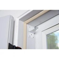 Wright Products Repair Jamb Bracket - White -Cheap The Cabinet Supply Store whites wright products screen door accessories v1020rjbwh 44 1000