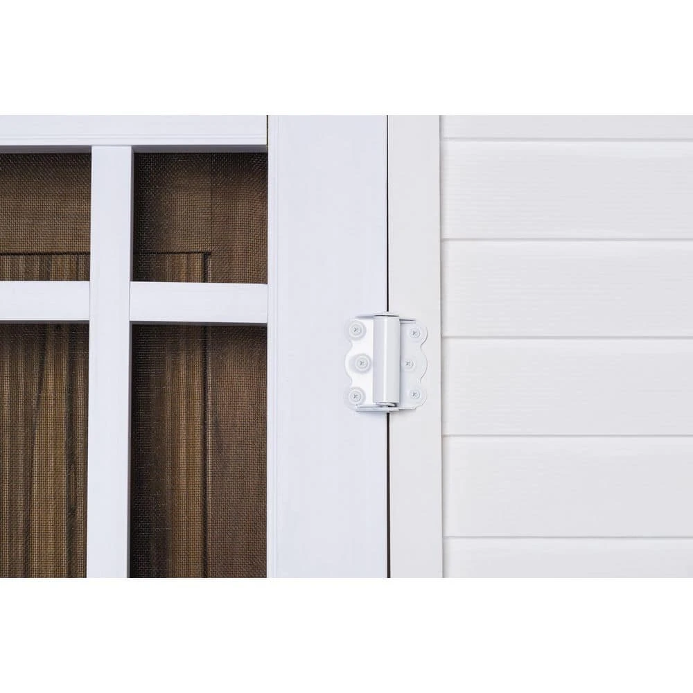 Wright Products 2-3/4 in. White Self-Closing Adjustable Hinge 6 Wright Products 2-3/4 in. White Self-Closing Adjustable Hinge - Image 4