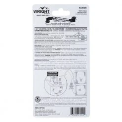 Wright Products 2-3/4 in. White Self-Closing Adjustable Hinge 8 Wright Products 2-3/4 in. White Self-Closing Adjustable Hinge -Cheap The Cabinet Supply Store whites wright products screen door accessories v226wh 4f 1000