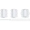Wright Products 2-3/4 in. White Self-Closing Adjustable Hinge