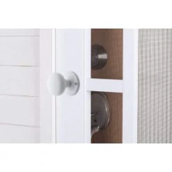 Wright Products Vinyl Screen Door Kit in White -Cheap The Cabinet Supply Store whites wright products screen door accessories v321wh 44 1000