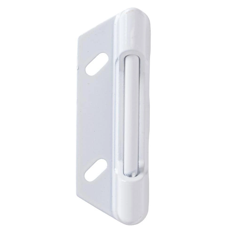 Wright Products White Strike Plate 6 Wright Products White Strike Plate - Image 4