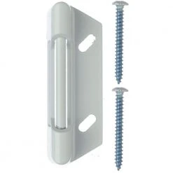 Wright Products White Strike Plate