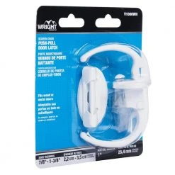 Wright Products White Push-Pull Latch -Cheap The Cabinet Supply Store whites wright products screen storm door latches v1000wh 40 1000