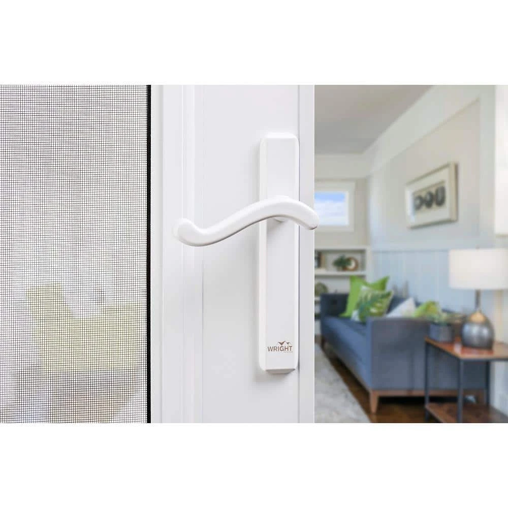 Wright Products Bayfield White Surface Latch 8 Wright Products Bayfield White Surface Latch - Image 6