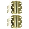 Wright Products 2-3/4 in. Brass Plated Self-Closing Hinge (1-Pair) 1 Wright Products 2-3/4 in. Brass Plated Self-Closing Hinge (1-Pair) -Cheap The Cabinet Supply Store wright products door hinges v221br 64 1000