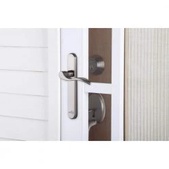 Wright Products Satin Nickel Brighton Surface Mount Latch -Cheap The Cabinet Supply Store wright products door latches vbg115sn 31 1000