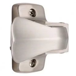 Wright Products Satin Nickel Brighton Surface Mount Latch -Cheap The Cabinet Supply Store wright products door latches vbg115sn 44 1000