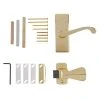 Wright Products Brass Georgian Surface Mount Latch -Cheap The Cabinet Supply Store wright products door latches vgl025 555 64 1000