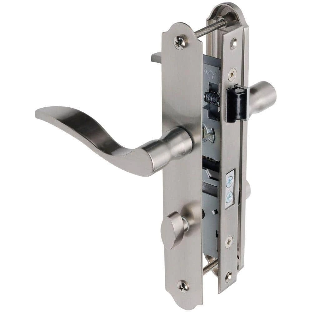 Wright Products Satin Nickel Serenade Mortise Set Door Latch 4 Wright Products Satin Nickel Serenade Mortise Set Door Latch - Image 3