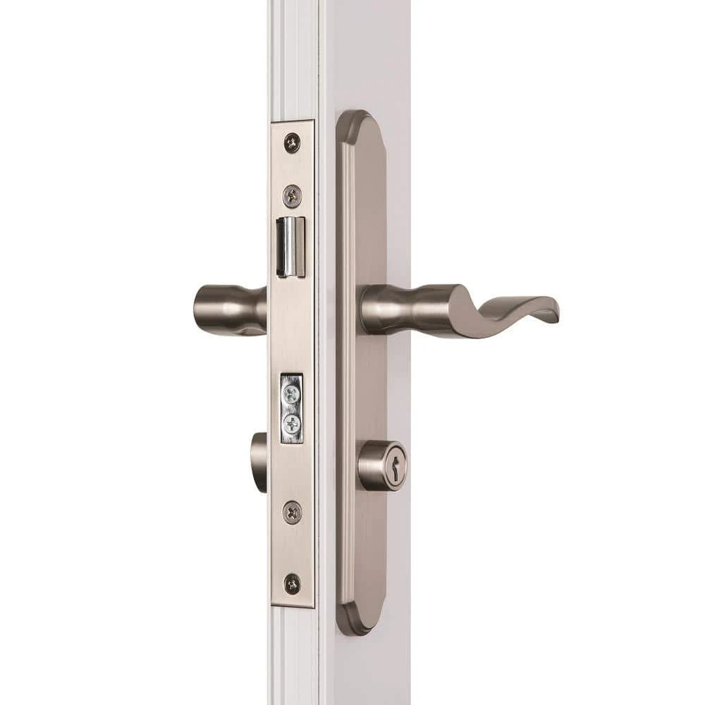 Wright Products Satin Nickel Serenade Mortise Set Door Latch 7 Wright Products Satin Nickel Serenade Mortise Set Door Latch - Image 6