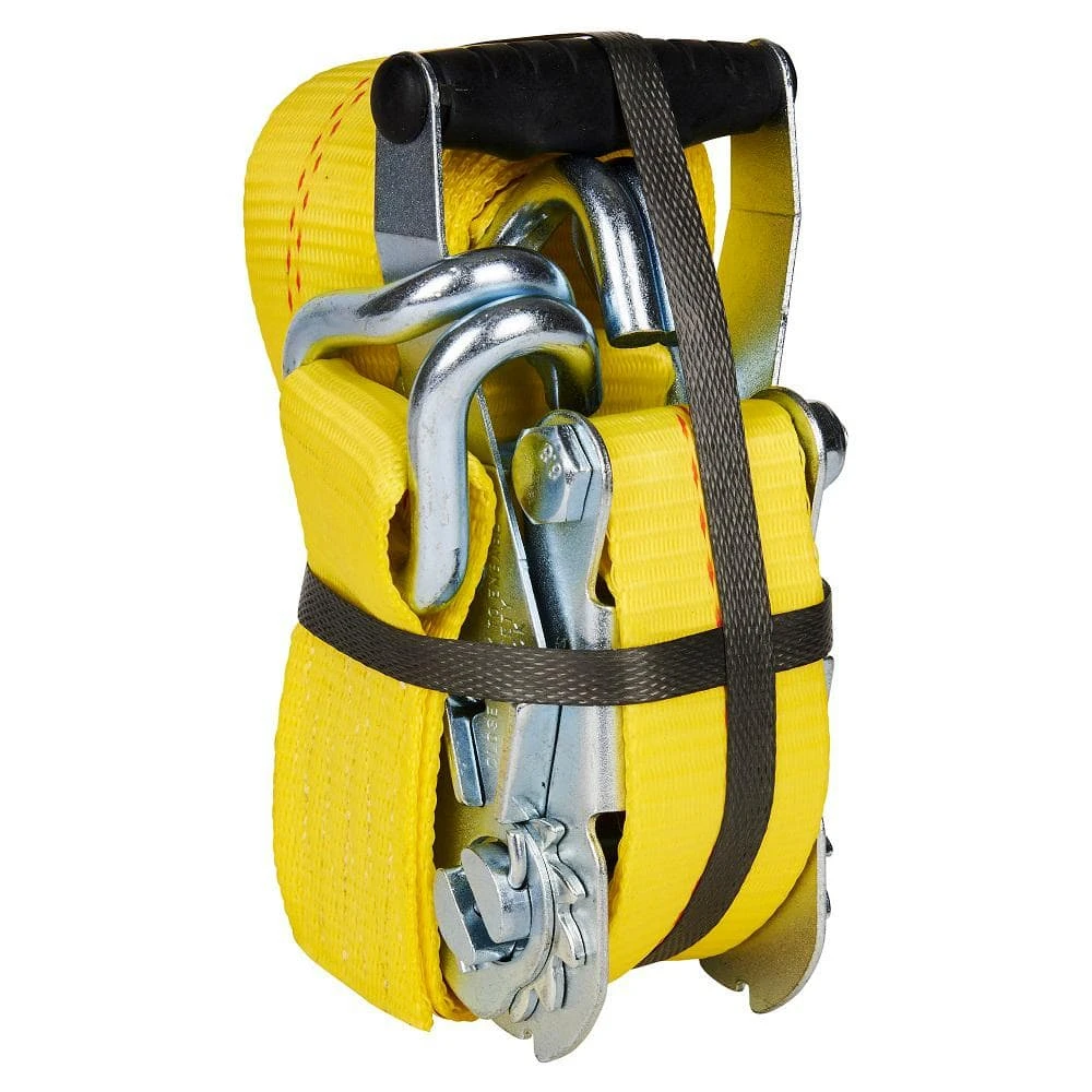 Keeper 2 in. x 16 ft. 3333 lbs. Heavy Duty Ratchet Tie Down Strap 6 Keeper 2 in. x 16 ft. 3333 lbs. Heavy Duty Ratchet Tie Down Strap - Image 4