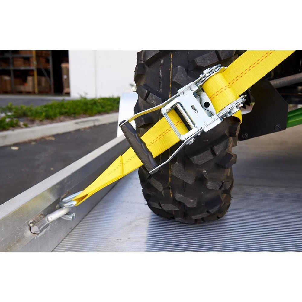 Keeper 2 in. x 16 ft. 3333 lbs. Heavy Duty Ratchet Tie Down Strap 4 Keeper 2 in. x 16 ft. 3333 lbs. Heavy Duty Ratchet Tie Down Strap - Image 2