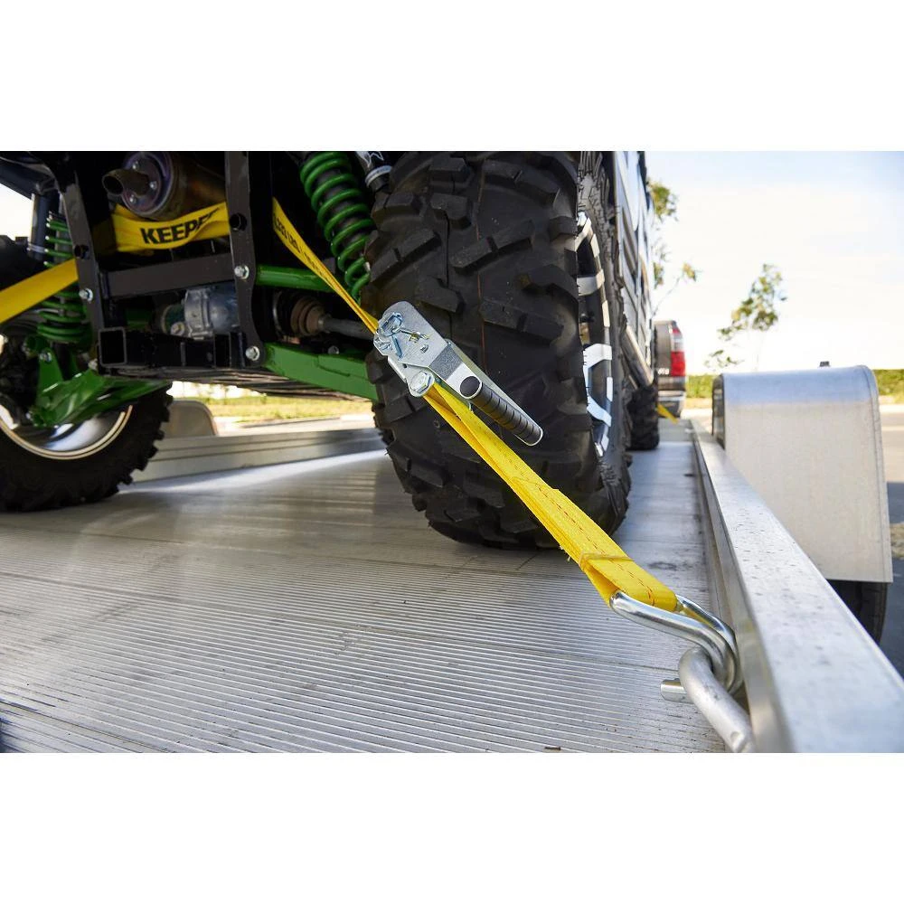 Keeper 2 in. x 16 ft. 3333 lbs. Heavy Duty Ratchet Tie Down Strap 10 Keeper 2 in. x 16 ft. 3333 lbs. Heavy Duty Ratchet Tie Down Strap - Image 8