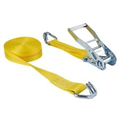 Keeper 2 in. x 30 ft. 3333 lbs. Double J Hook Ratchet Tie Down Strap -Cheap The Cabinet Supply Store yellows golds keeper ratchet straps 04630 1f 1000