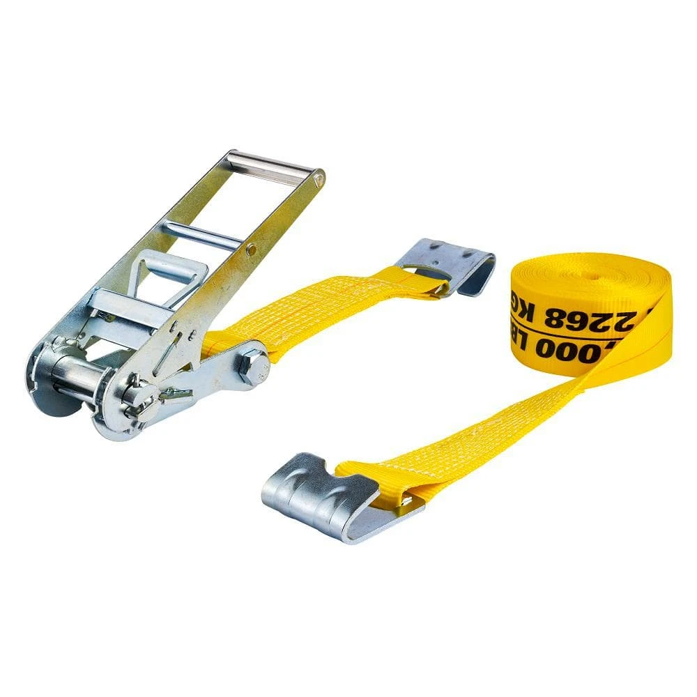 Keeper 3 in. x 27 ft. 5000 lbs. Flat Hook Ratchet Tie Down Strap 5 Keeper 3 in. x 27 ft. 5000 lbs. Flat Hook Ratchet Tie Down Strap - Image 3