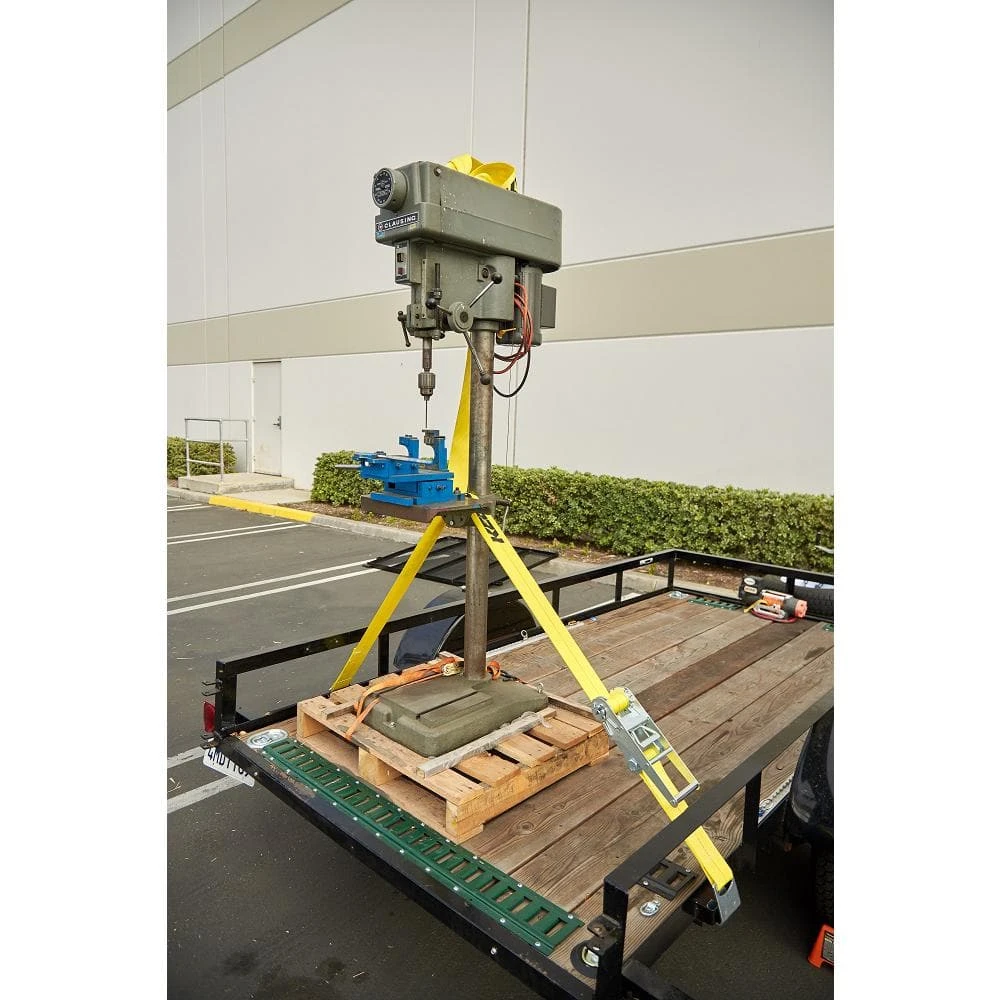 Keeper 3 in. x 27 ft. 5000 lbs. Flat Hook Ratchet Tie Down Strap 8 Keeper 3 in. x 27 ft. 5000 lbs. Flat Hook Ratchet Tie Down Strap - Image 6