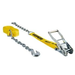 Keeper 2 in. x 27 ft. 3333 lbs. Chain End Ratchet Tie Down Strap 12 Keeper 2 in. x 27 ft. 3333 lbs. Chain End Ratchet Tie Down Strap -Cheap The Cabinet Supply Store yellows golds keeper ratchet straps 04650 1f 1000