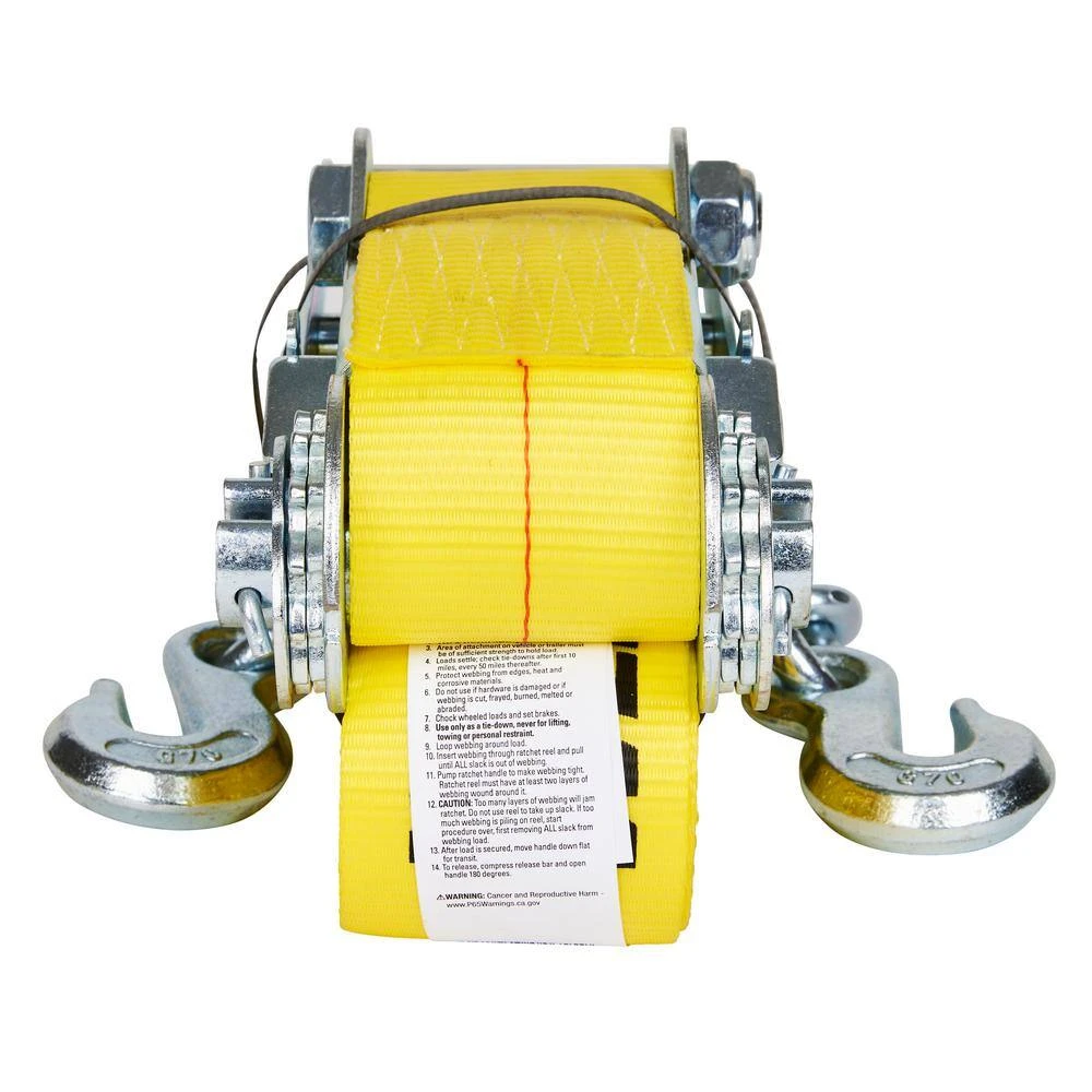 Keeper 3 in. x 30 ft. 5000 lbs. Chain End Ratchet Tie Down Strap 5 Keeper 3 in. x 30 ft. 5000 lbs. Chain End Ratchet Tie Down Strap - Image 3