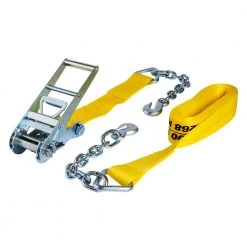 Keeper 3 in. x 30 ft. 5000 lbs. Chain End Ratchet Tie Down Strap 15 Keeper 3 in. x 30 ft. 5000 lbs. Chain End Ratchet Tie Down Strap -Cheap The Cabinet Supply Store yellows golds keeper ratchet straps 04655 76 1000