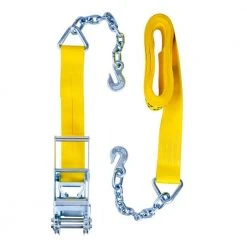 Keeper 3 in. x 30 ft. 5000 lbs. Chain End Ratchet Tie Down Strap 14 Keeper 3 in. x 30 ft. 5000 lbs. Chain End Ratchet Tie Down Strap -Cheap The Cabinet Supply Store yellows golds keeper ratchet straps 04655 fa 1000
