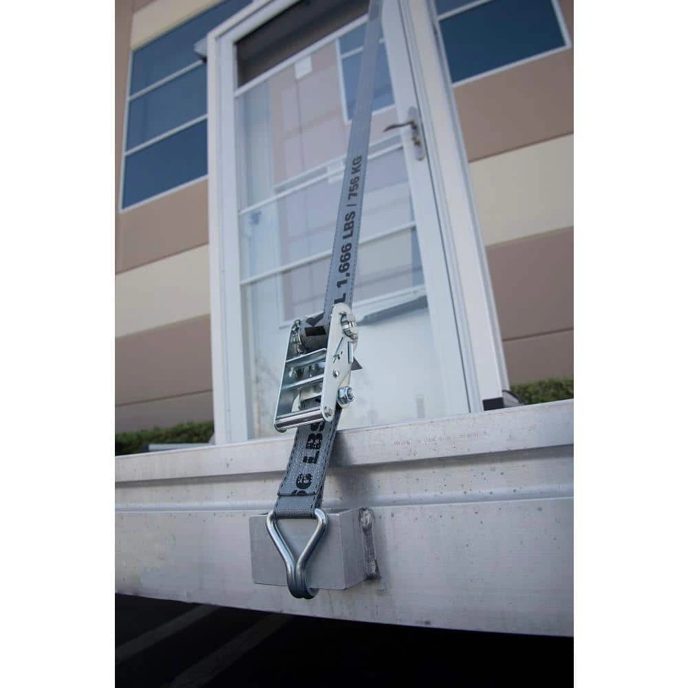 Keeper 1.75 in. x 15 ft. 1666 lbs. Industrial Ratchet Tie Down Strap 6 Keeper 1.75 in. x 15 ft. 1666 lbs. Industrial Ratchet Tie Down Strap - Image 4