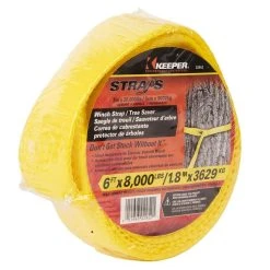 Keeper 2 in. x 6 ft. Winch Strap Tree Saver -Cheap The Cabinet Supply Store yellows golds keeper tie down hardware accessories 02952 4f 1000